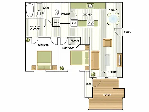 Floor plan 2X1