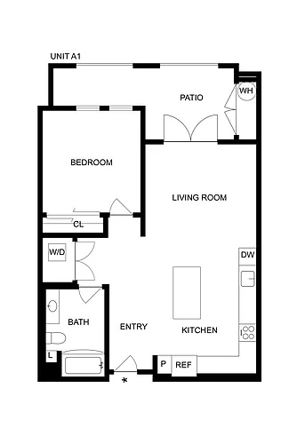 Floor plan A1