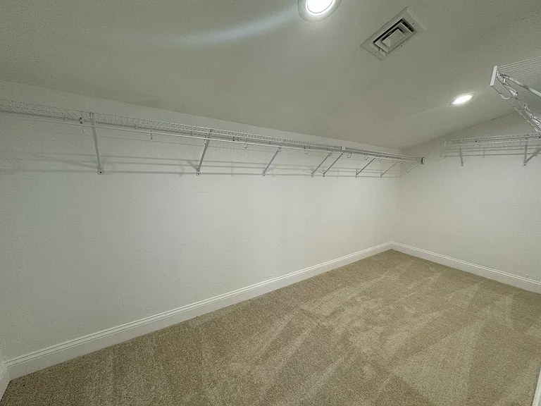 Master bedroom closet