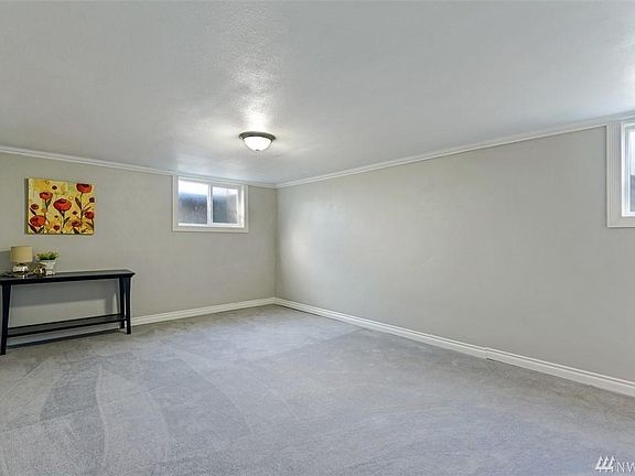 family room or large bedroom in basement