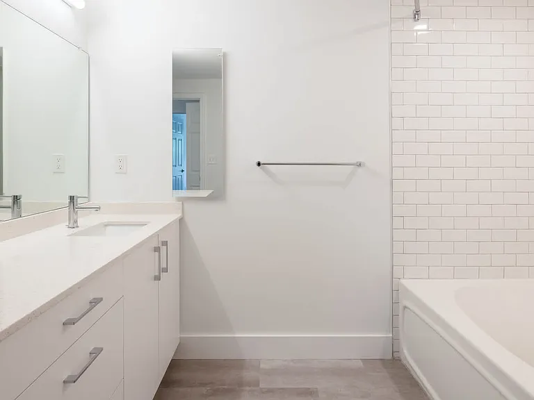Bathroom With Hard Surface Flooring