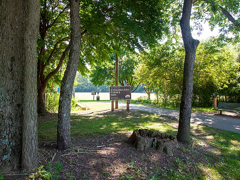 Local park with bike/walking trails