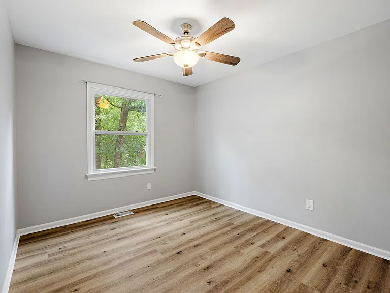 Third bedroom (upstairs; 11'1 x 8'11")