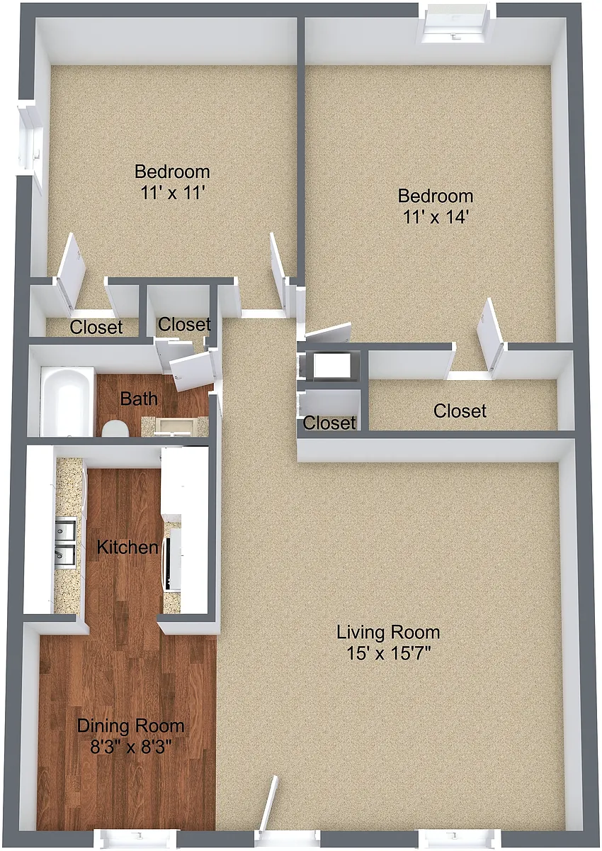 Floor plan The Magnolia