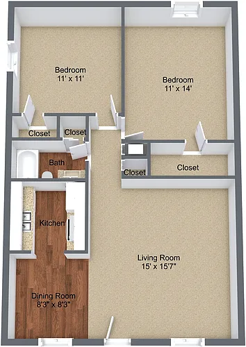 Floor plan The Magnolia
