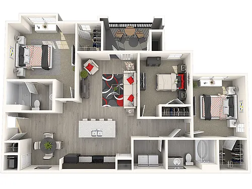 Floor plan Citadel-Bay