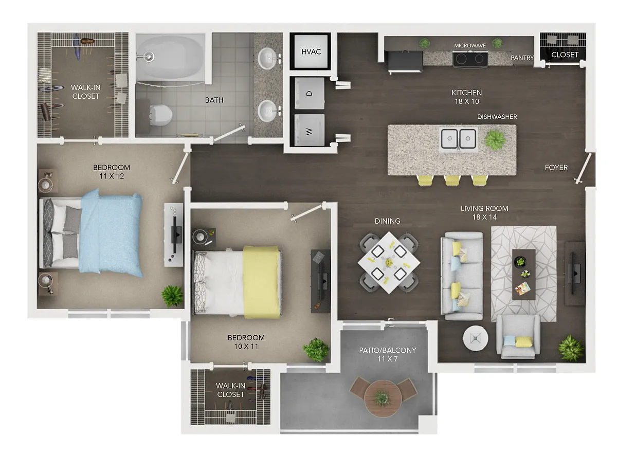 Floor plan B1