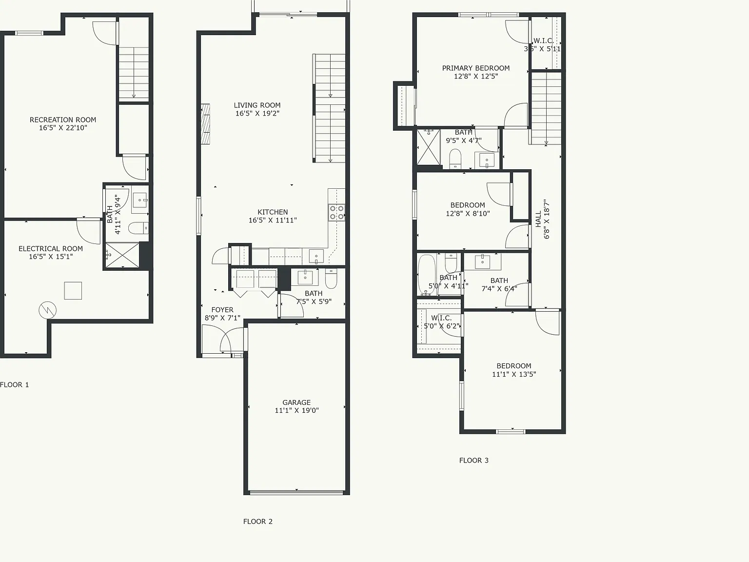 3 bed, 3.5 bath, 1750 sqft, $1,900 — Photo 2