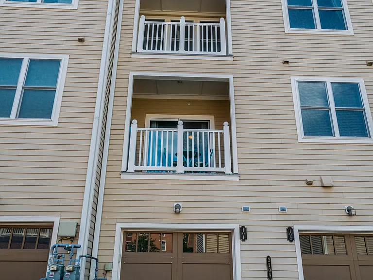 Back of Building / Garage View.