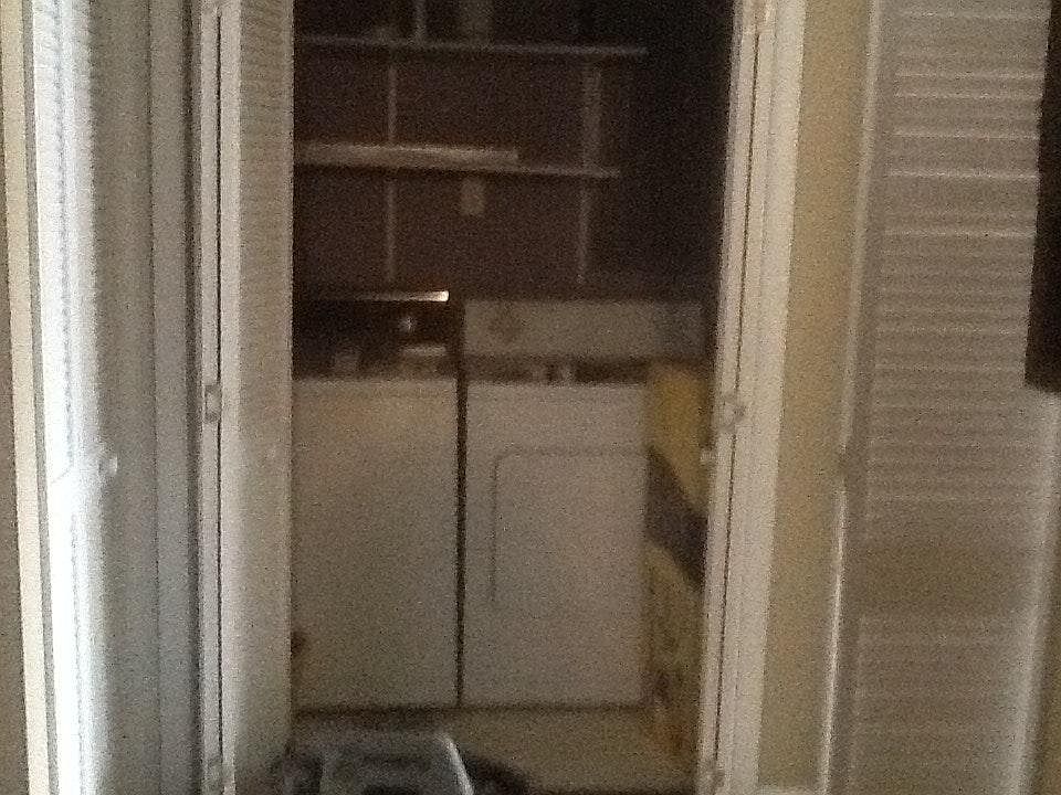Laundry area