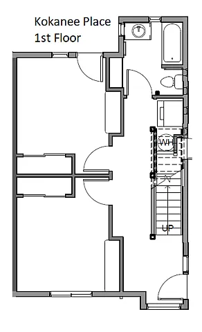 Floor plan 4X25
