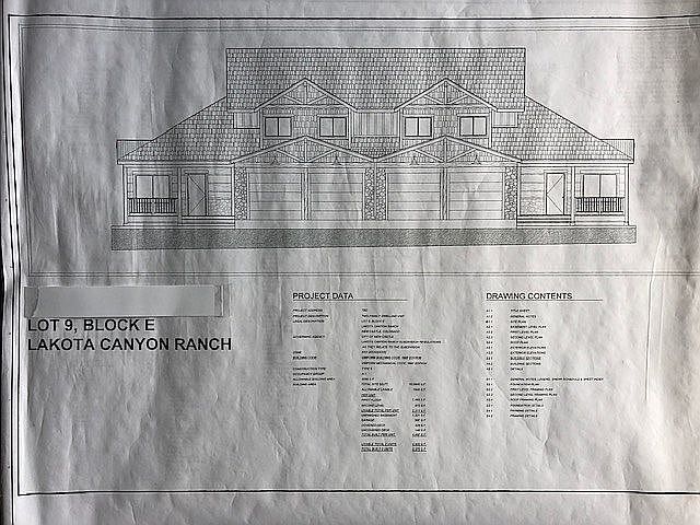 Front Elevation Plan Set