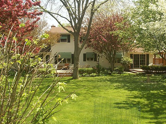 View of two rear decks