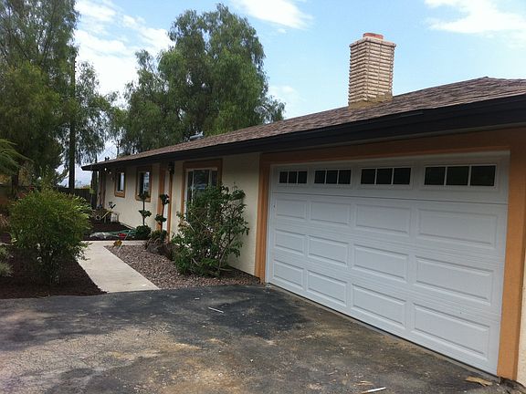 New garage door and exterior paint