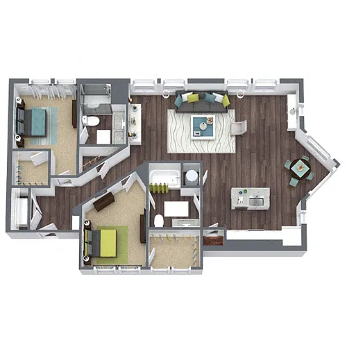 Floor plan B2