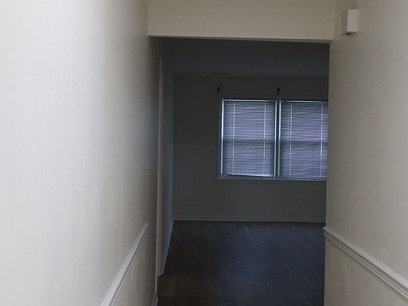 Hallway leading to living room