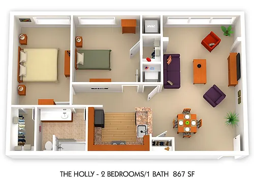 Floor plan The Holly