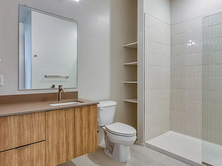 Porcelain -Tiled Bathrooms