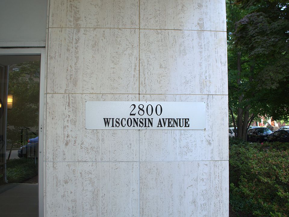 Welcome to 2800 Wisconsin Avenue in Cathedral Heights/Observatory Circle!