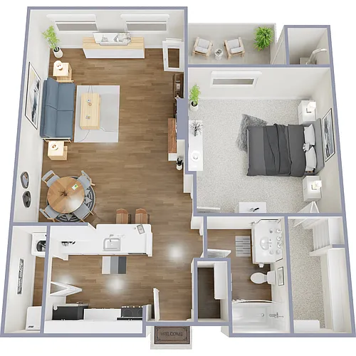 Floor plan McKinley