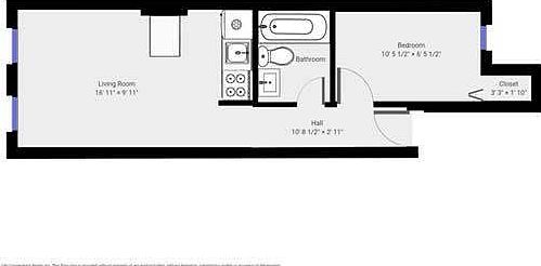 2nd image of 433 W 45th St #2C