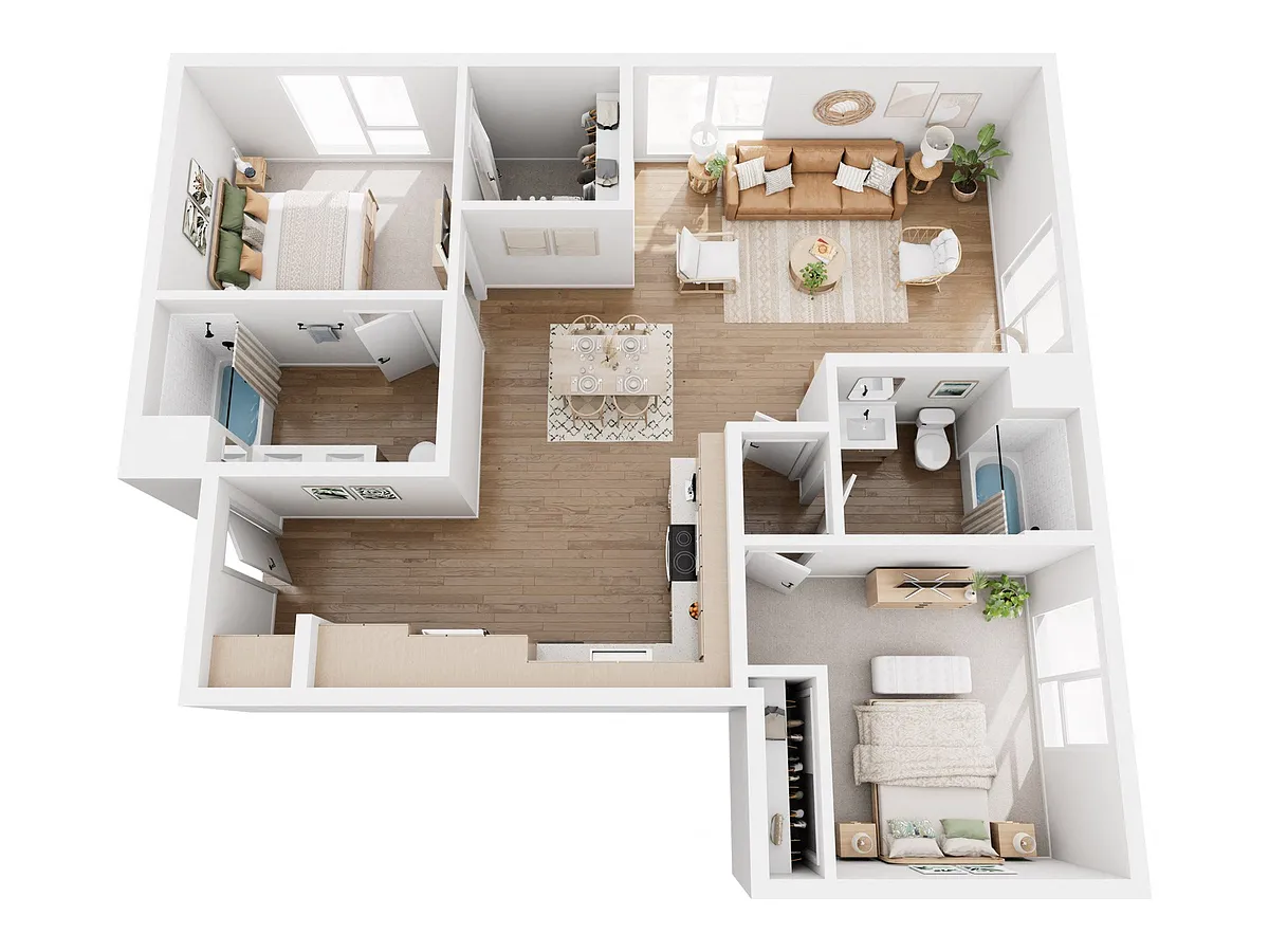 Floor plan B3