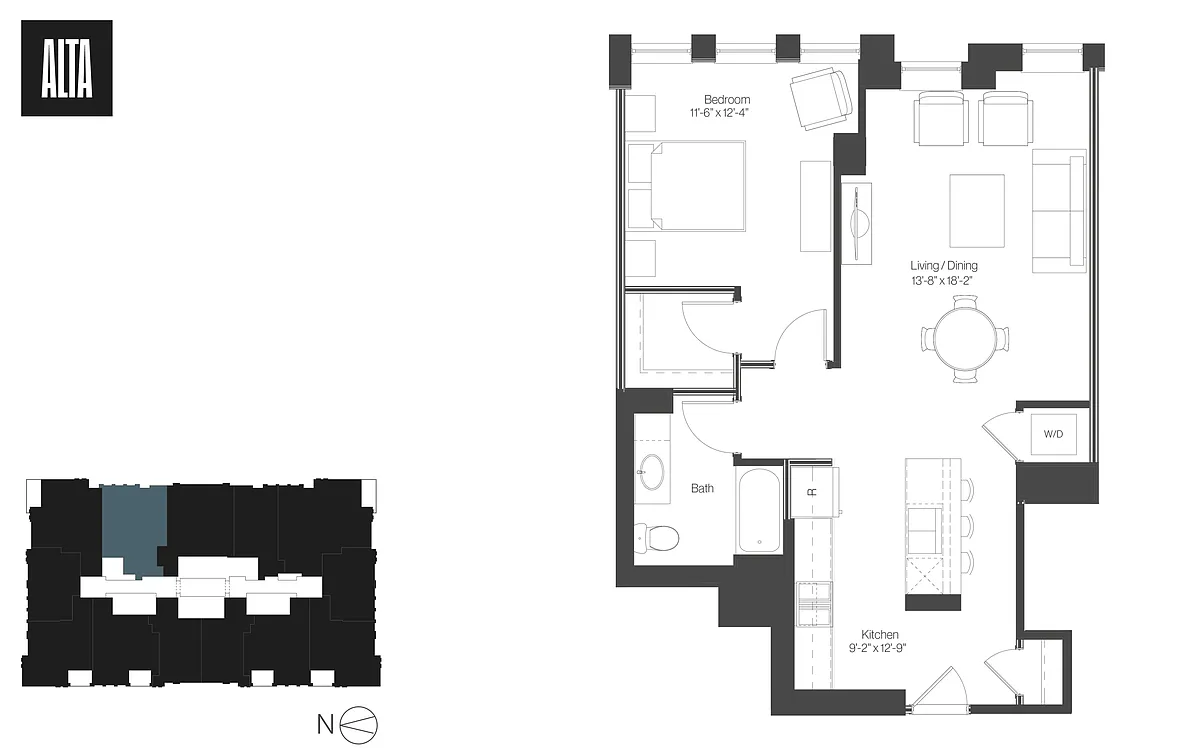 Floor plan West 02