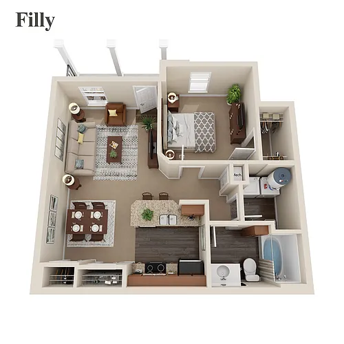 Floor plan Filly
