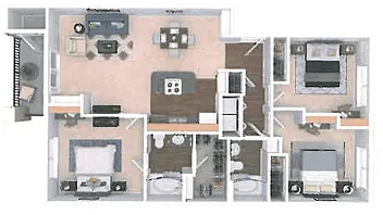 Floor plan C1- Essential Housing