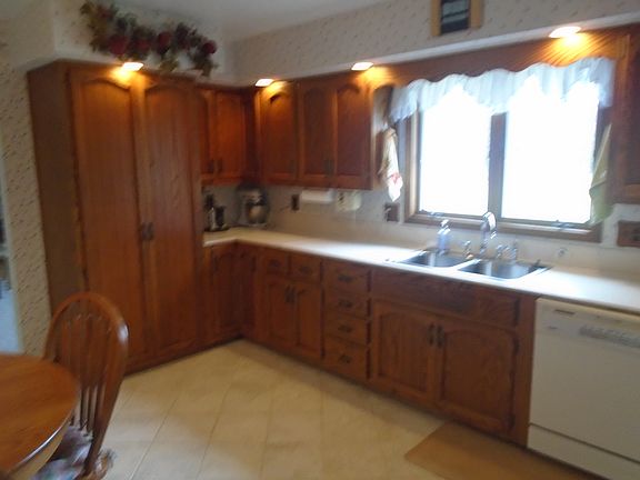 Oak cabinets & pantry