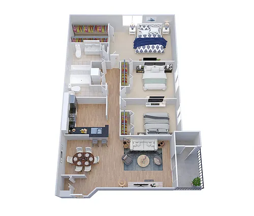 Floor plan C1