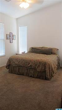 Master Bedroom with Vaulted Ceilings.