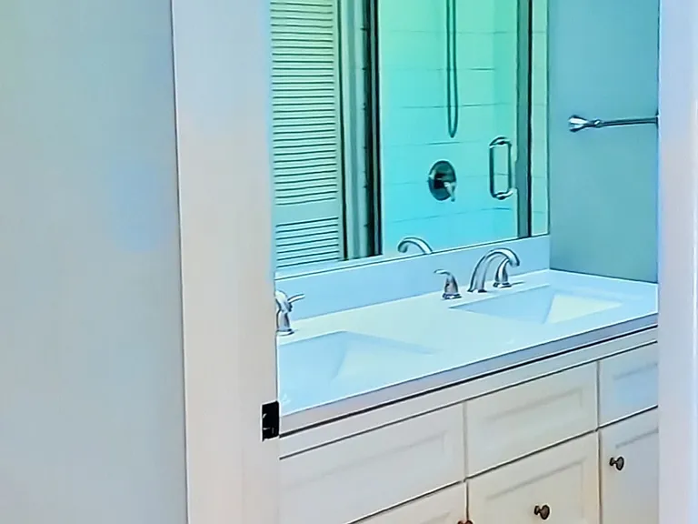 Master Bathroom with Double Sinks
