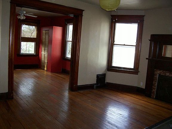 kitchen and front room