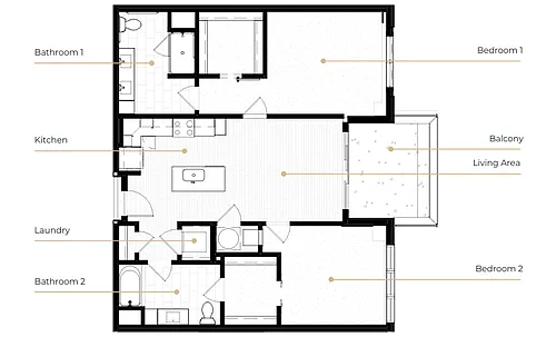 Floor plan B3
