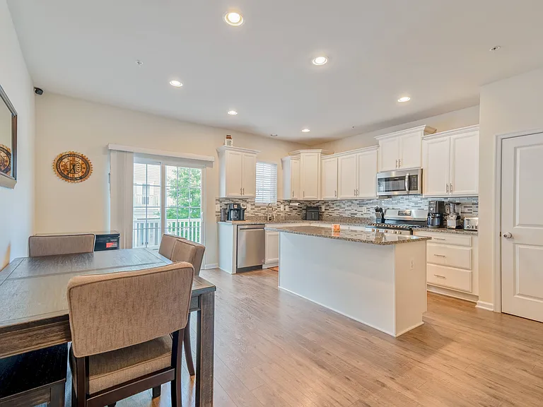 Beautiful kitchen and dining area