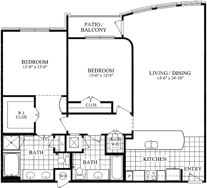 Floor plan B4 - A