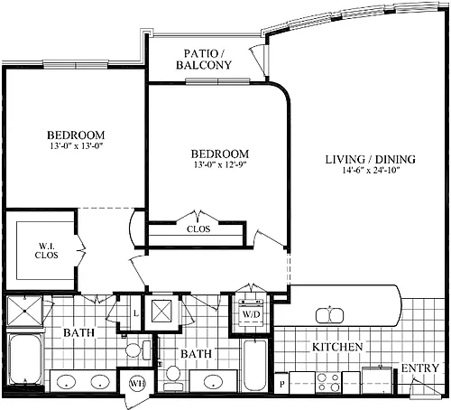 Floor plan B4 - A
