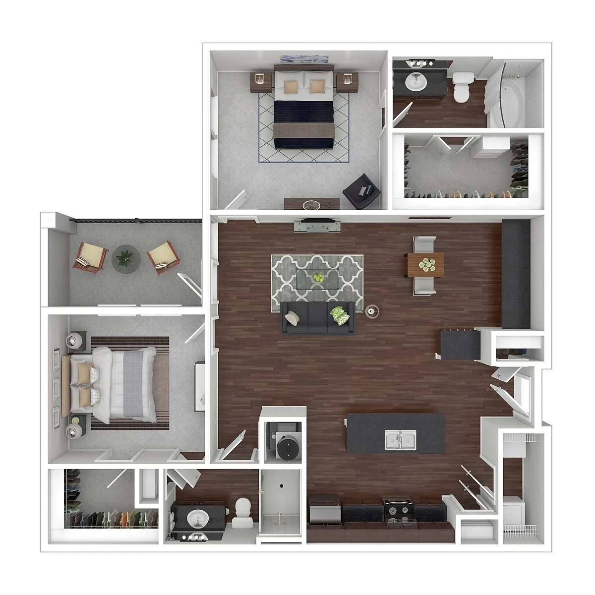 Floor plan B2