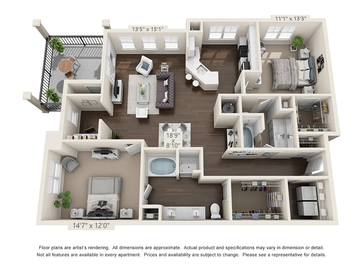 Floor plan Rosemont