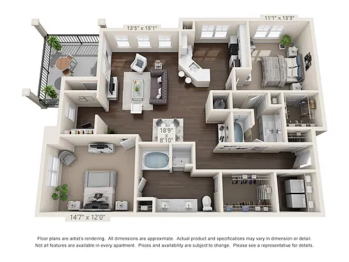 Floor plan Rosemont