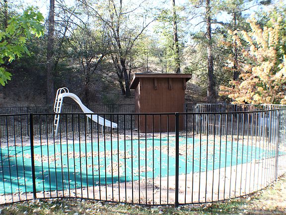 Gated, covered pool
