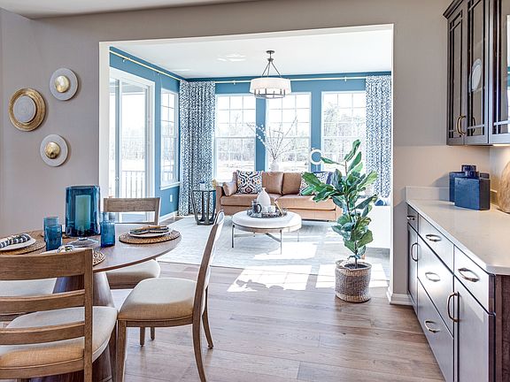 Dining area off morning room