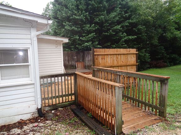 Deck and back entrance