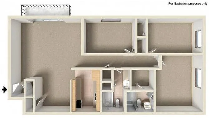 Floor plan 3A