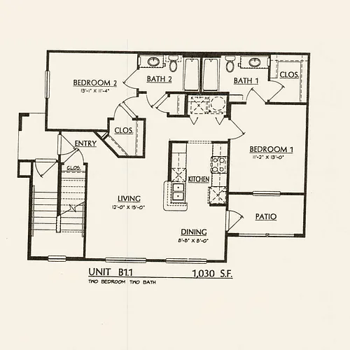 Floor plan B1