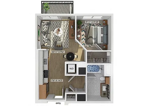 Floor plan S01V
