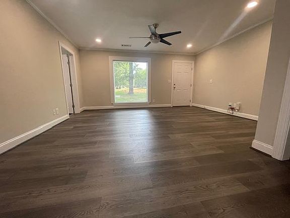 View from kitchen to LR