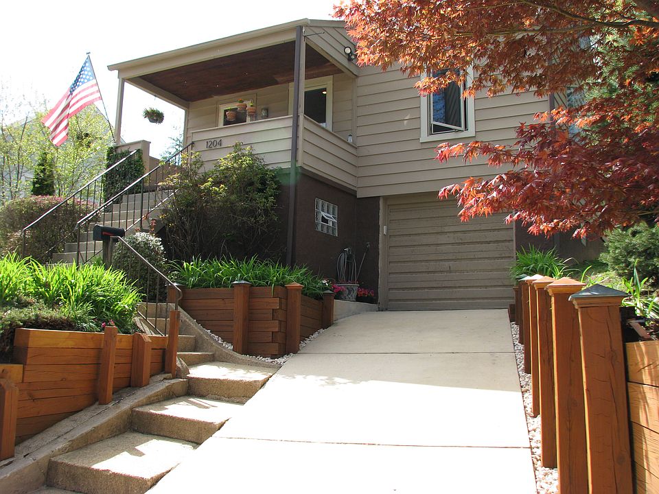 new driveway and landscaping