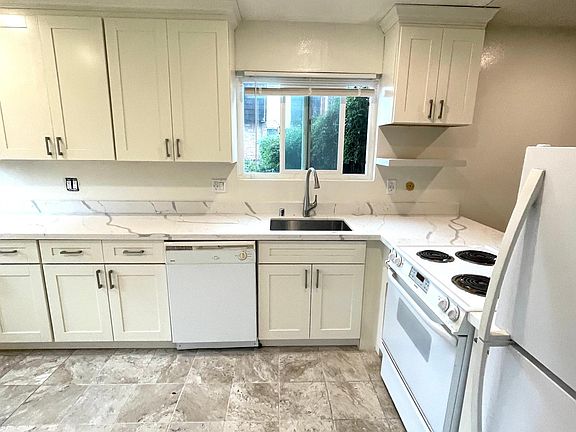 new cabinets, countertop, and lots of space